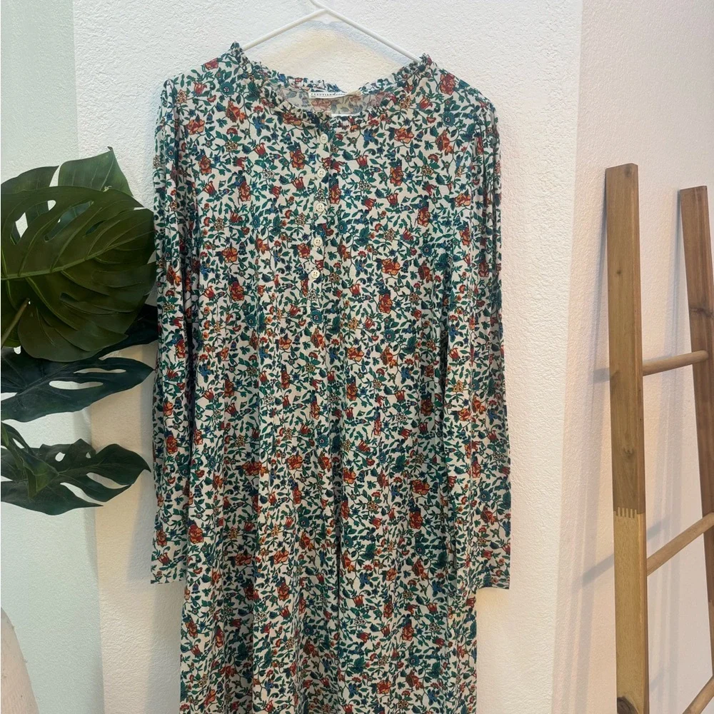 Peruvian Connection 100% Pima Cotton Prairie Dress - Picture 5 of 15